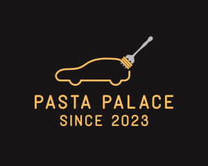 Food Pasta Car logo