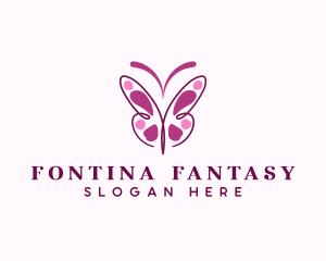 Elegant Butterfly Wings logo design