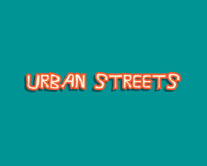 Funky Street Graffiti logo design