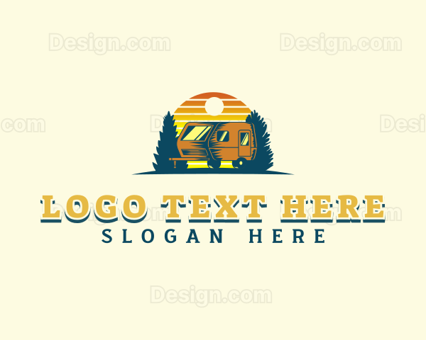 Outdoor Trailer Travel Logo