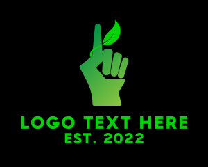 Eco Planting Hand  logo