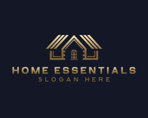 Home Repair Roofing logo design