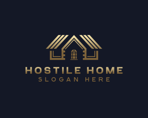 Home Repair Roofing logo design