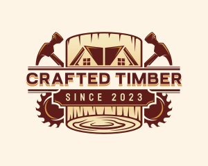 Log House Builder logo design