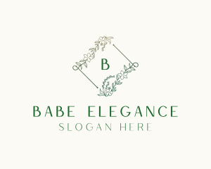 Floral Beauty Boutique logo design