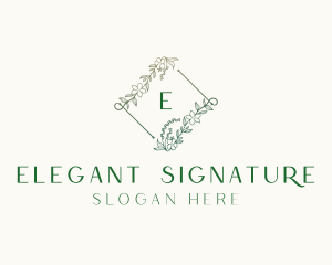 Floral Beauty Boutique logo design