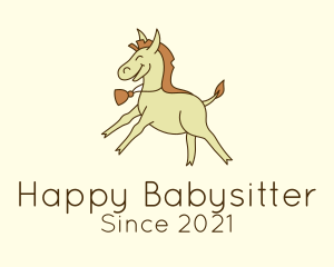 Happy Horse Equestrian  logo design