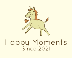 Happy Horse Equestrian  logo design