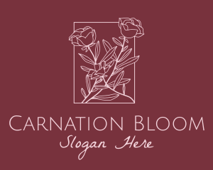 Nature Rose Garden logo design