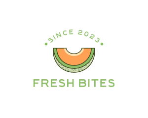 Tropical Fruit Melon logo design