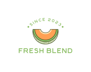 Tropical Fruit Melon logo design