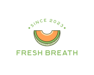 Tropical Fruit Melon logo design