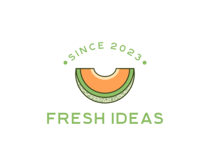 Tropical Fruit Melon logo design