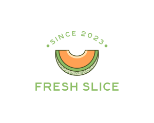 Tropical Fruit Melon logo design