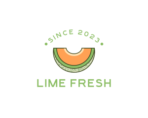 Tropical Fruit Melon logo design