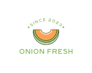 Tropical Fruit Melon logo design