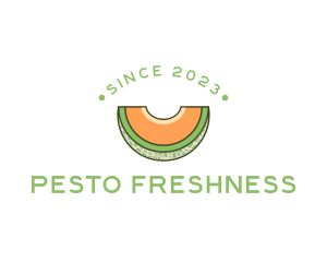 Tropical Fruit Melon logo design