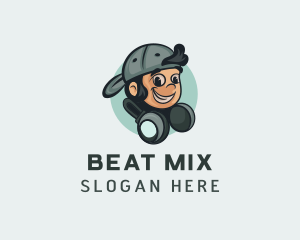 DJ Music Headphone logo