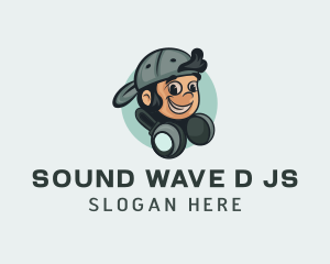 DJ Music Headphone logo