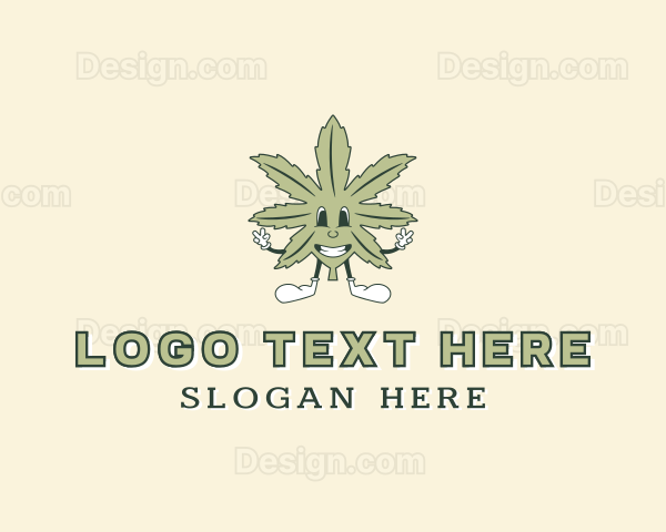 Marijuana Cannabis Leaf Logo