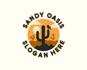 Cactus Desert Tour logo design