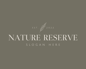 Natural Elegant Business logo design