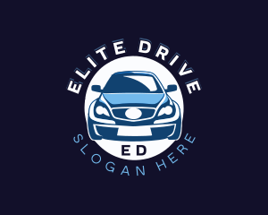 Sedan Car Automotive logo design