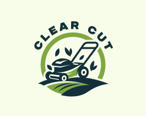 Backyard Mower Landscaping logo design