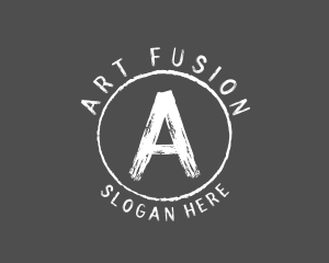 Handwritten Chalk Art Studio logo