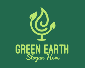 Green Leaf Atlas logo design