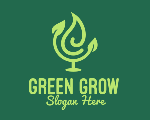 Green Leaf Atlas logo design