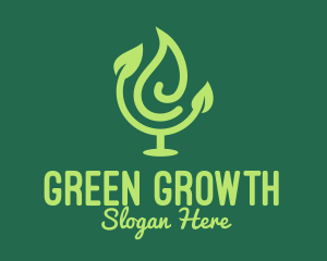 Green Leaf Atlas logo design