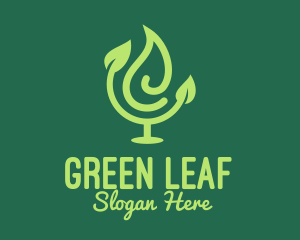 Green Leaf Atlas logo design