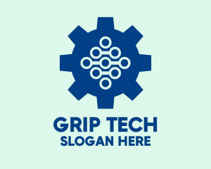 Industrial Tech Gear  logo design