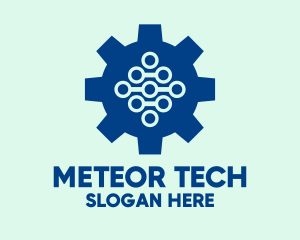 Industrial Tech Gear  logo design