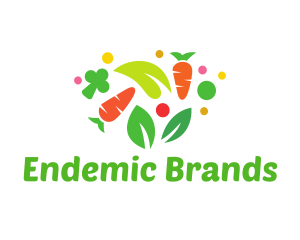 Healthy Diet Vegetables logo design