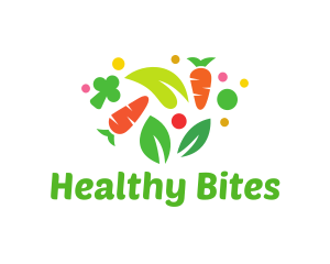 Healthy Diet Vegetables logo design