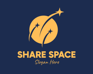 Astronomical Space Center logo design