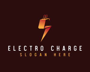 Lightning Electrical Power logo design