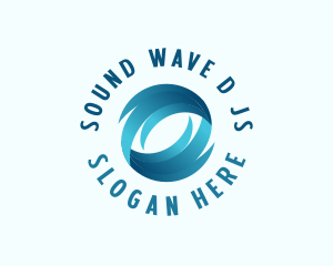 Startup Business Wave logo design