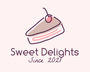 Cheesecake Cake Slice logo