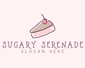 Cherry Cake Dessert logo