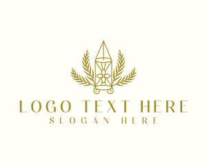 Floral Lantern Decoration logo