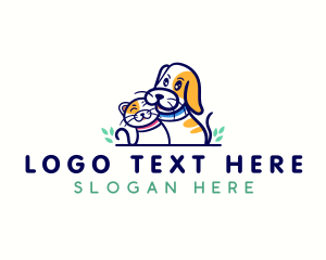 Veterinarian - Dog Cat Veterinarian logo design
