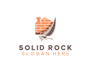 Brick Trowel Masonry logo design