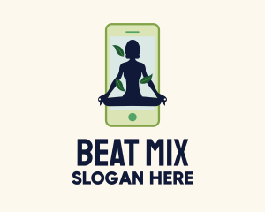 Online Smartphone Yoga Instructor logo