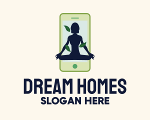 Online Smartphone Yoga Instructor logo