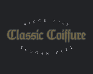 Classic Gothic Business logo design