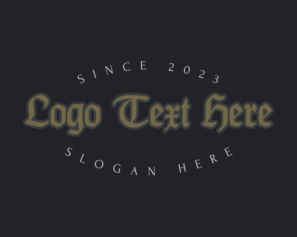 Classic Gothic Business logo