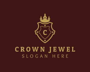 Royalty Crown Shield logo